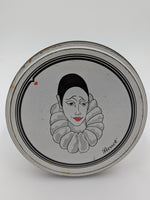 Load image into Gallery viewer, Boîte en Fer "Pierrot" &amp; Collection de Billes Anciennes