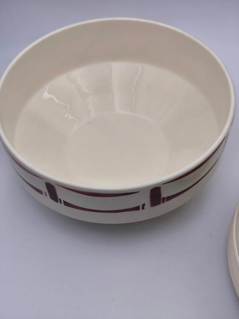 Service de Table "France Louise" – Décor Géométrique Bordeaux