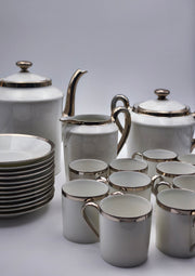 Service à Café de Prestige – Bernardaud & Cie (B & Cie) Limoges – 26 pièces