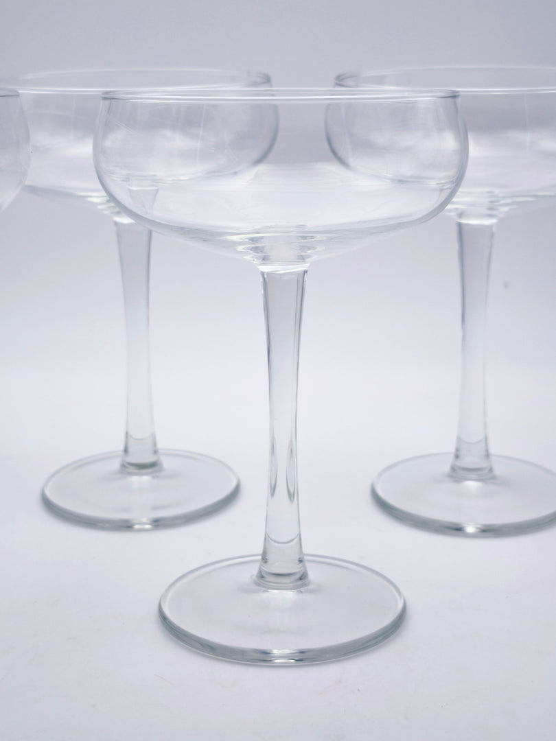 Lot de Coupes à Champagne & Cocktail – Design Classique & Épuré