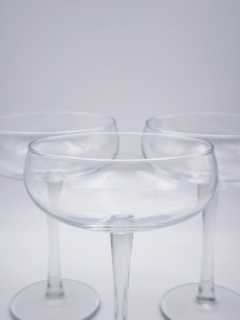 Lot de Coupes à Champagne & Cocktail – Design Classique & Épuré