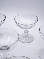 Load image into Gallery viewer, Lot de Verres à Champagne &amp; Cocktail Dépareillés – Esprit Guinguette Chic