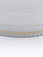 Load image into Gallery viewer, Grande Soupière Royale en Porcelaine de Limoges – Design Festonné &amp; Dorure