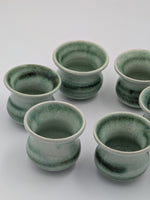 Load image into Gallery viewer, Set de 6 Petites Tasses de Dégustation – Nuances de Jade