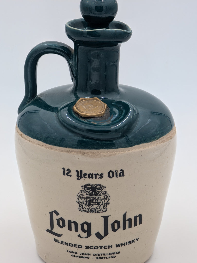 Pichet à Whisky "Long John" – Grès Émaillé Bicolore