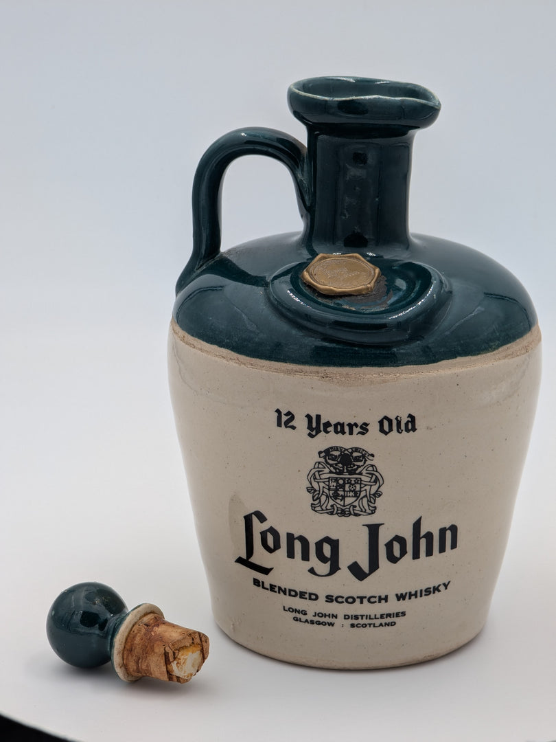 Pichet à Whisky "Long John" – Grès Émaillé Bicolore
