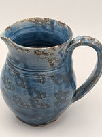 Load image into Gallery viewer, Pichet en Grès Artisanal – Décor Céladon Bleu Nuagé