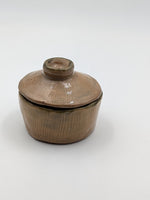Load image into Gallery viewer, Petit Pot à Couvercle en Grès – Esprit Terre brute