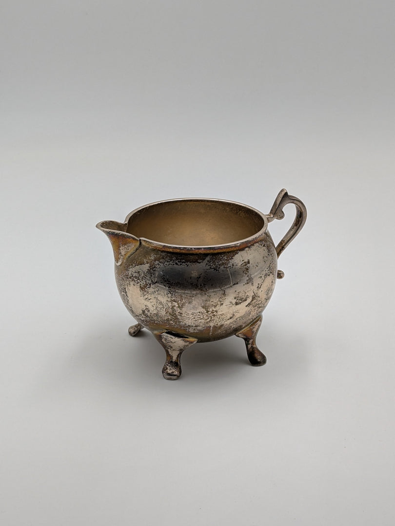 Crémier en métal argenté