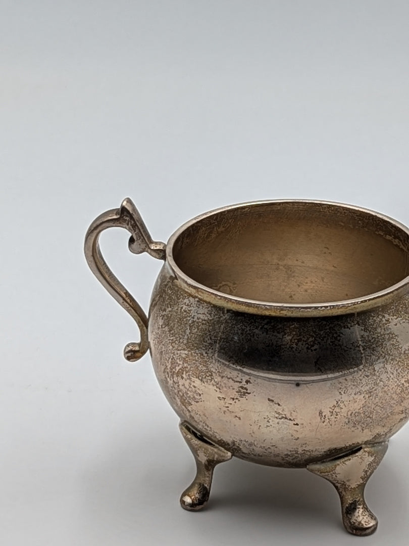 Crémier en métal argenté