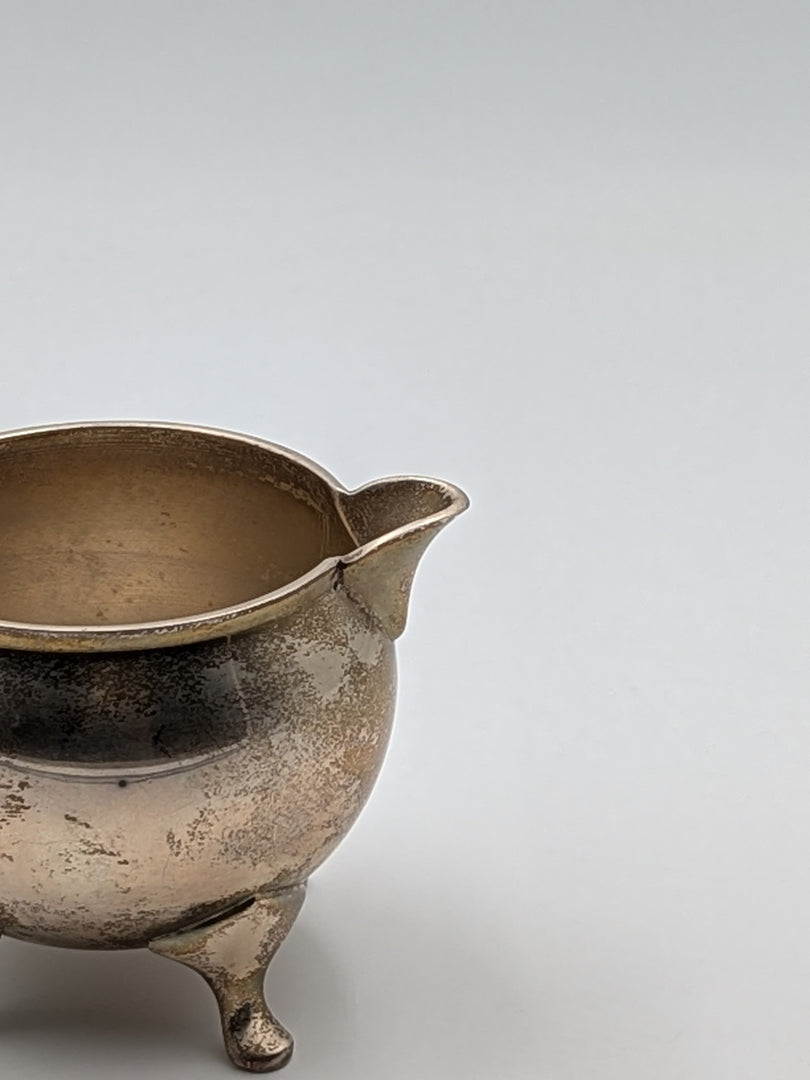 Crémier en métal argenté