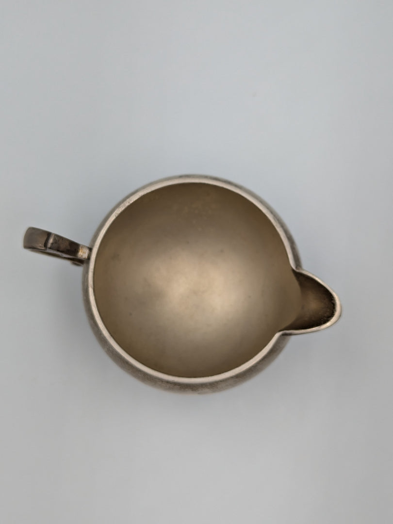 Crémier en métal argenté