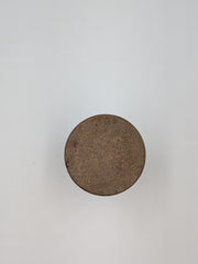 Gobelet ou Vase Artisanal en Grès Pyrité – Esprit Atelier & Brutalisme