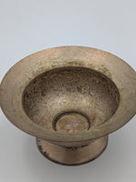 Load image into Gallery viewer, Bol à Piédouche en Métal – Patine Authentique