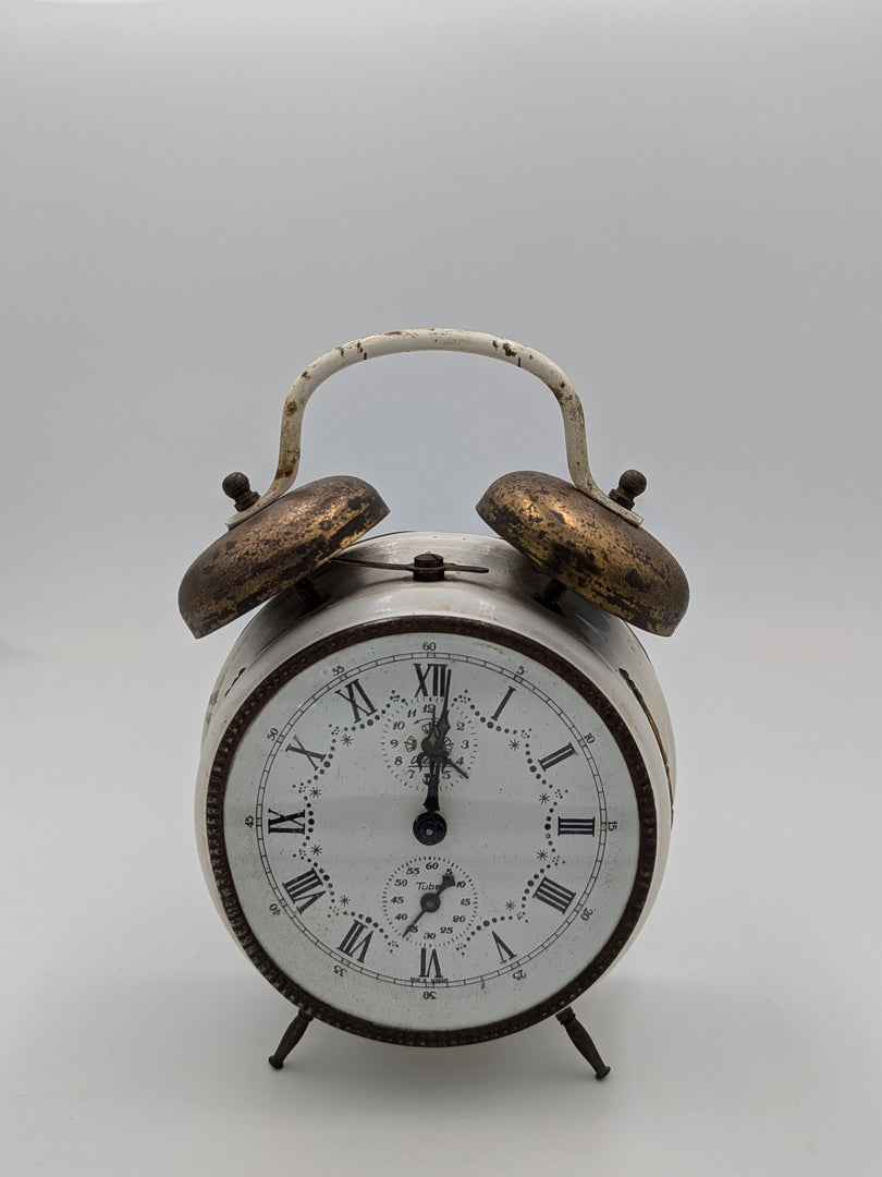 Réveil Ancien à Double Cloches – Esprit Manufacture