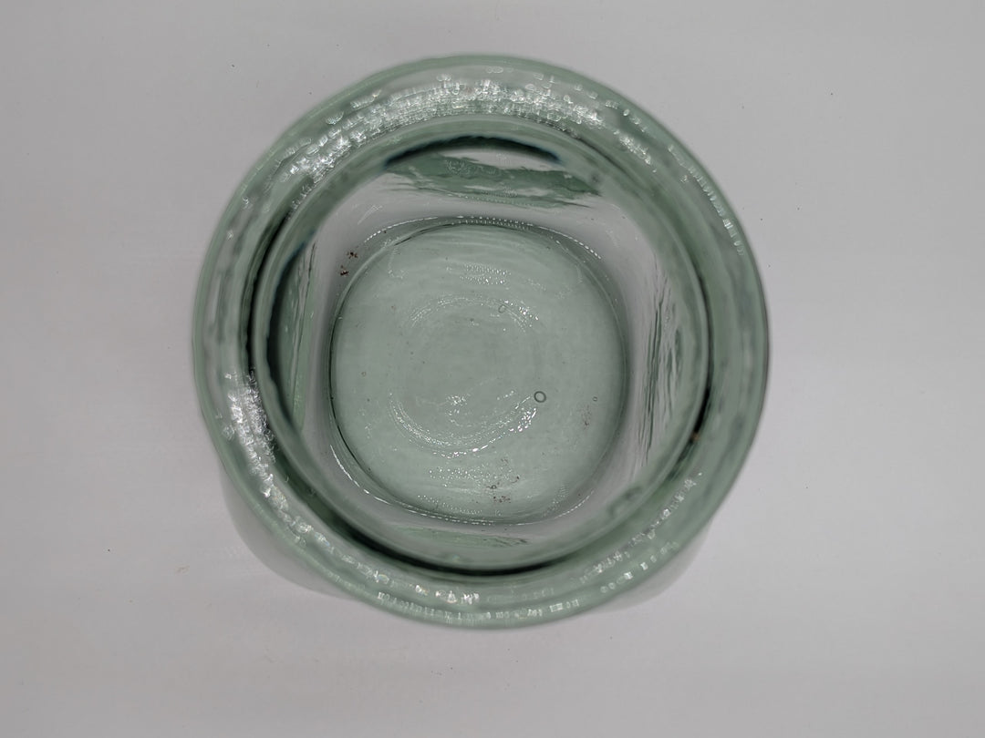 Pot en Verre Bullé Artisanal – Teinte Céladon