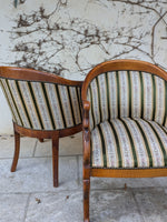 Load image into Gallery viewer, Paire de Fauteuils "Col de Cygne" – Style Empire / Restauration