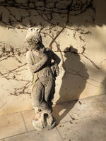 Load image into Gallery viewer, Statue de Jardin en Pierre – Allégorie Classique