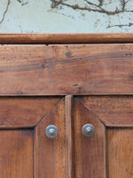 Load image into Gallery viewer, Buffet bas en bois massif sur roulettes – Style Industriel &amp; Campagne