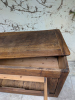 Load image into Gallery viewer, Buffet bas en bois massif sur roulettes – Style Industriel &amp; Campagne